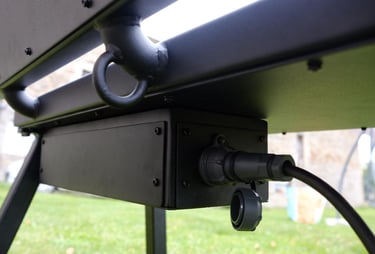 Fiche d'alimentation du banc chauffant calopro