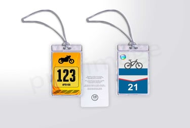 Crachás para motos e bikes