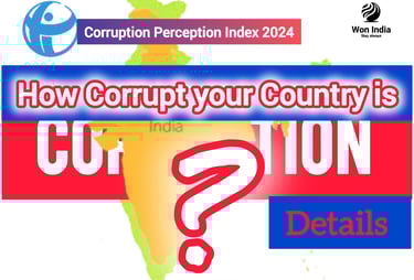 Corruption Perception Index 2024 Overview, Details, India rank, Neighbour countries rank, all score, an in-depth analysis