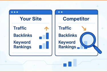 visual representation of competition analysis