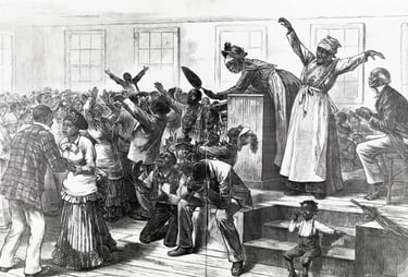Black Church Ceremony - New Year [Getty Images] Virginia