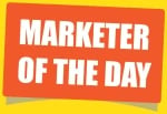 Marketer of the Day podcast logo, featuring Robert Plank interview