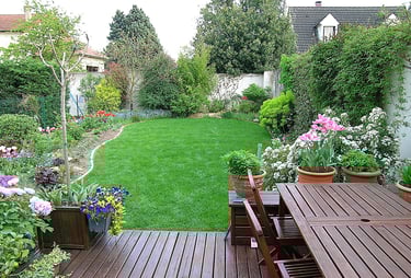 Petit jardin de ville