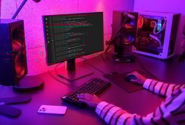 Desarrollo web con código puro