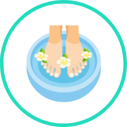 Relax with a Foot Spa