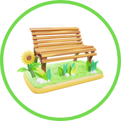 Create a Garden Bench Spot