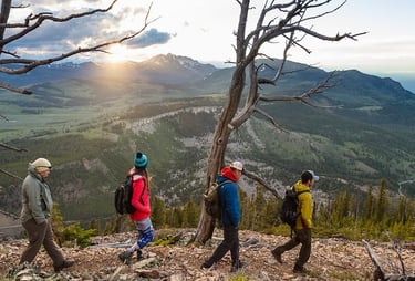 Day Hiking at Yellowstone National Park