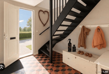 alt="Angkor multifunctional spray kept in the home entryway as a reminder to use before leaving"