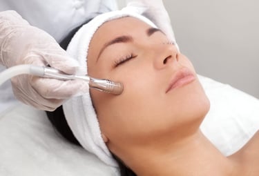 Deep pore cleansing facial for clear, refreshed skin