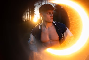 Portrait homme créatif en Haute Savoie