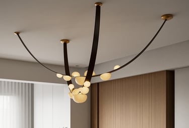 alabster ceiling light