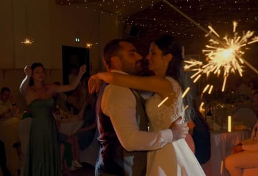 couple filmé par une vidéaste de mariage à Saint Malo
