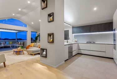 Ngake St Orakei - open plan kitchen renovation - Revive Builders Auckland