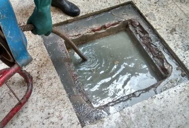 desentupimento de caixa de gordura