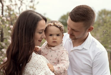 Schöne und effektvolle Familienbilder im Freien und Studio in Jülich