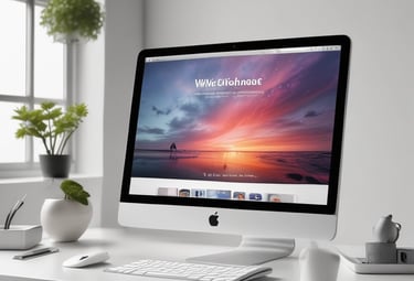 Close-up of a digital audio workstation with AI-generated waveforms on screen.