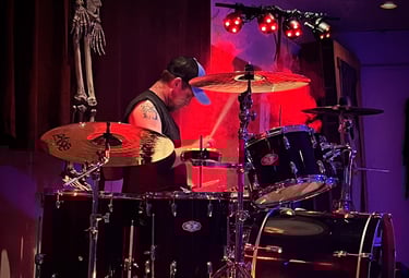 Brian drives the beat