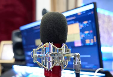 micrófono condensador producción y grabación monochrome records