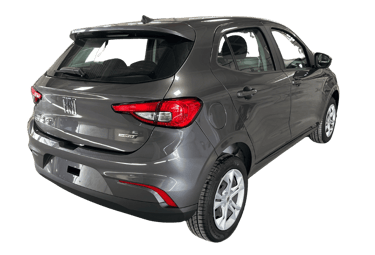 Econômico Fiat Argo 1.0 cinza, manual, com ar, direção