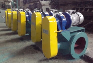 Industrial Rotary Air Lock Valve | Primeairtech Engineers And Febricators 
