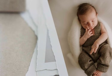 printed newborn photography pictures