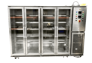 Curing Cabinet 4 Doors ตู้ทดสอบก้อนปูนซีเมนต์ ควบคุมอุณหภูมิและความชื้น 4 ประตู