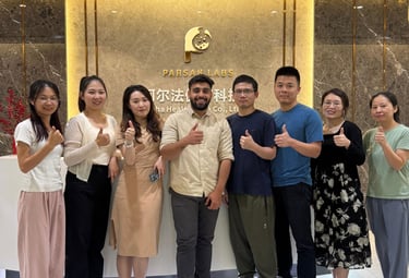 parsak labs unit ii in Zhuhai, China. premium seamless tubes manufacturer. cosmetics packaging.