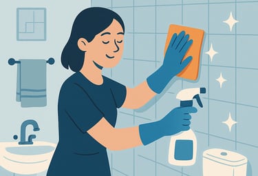 Nettoyage des salles de bains et sanitaires