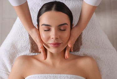 Skincare specialist providing customized facial services