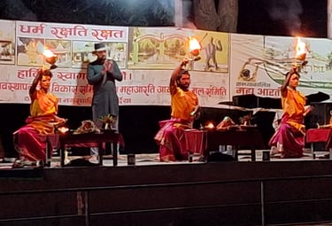 Ceremony in Thakurdwara Temple