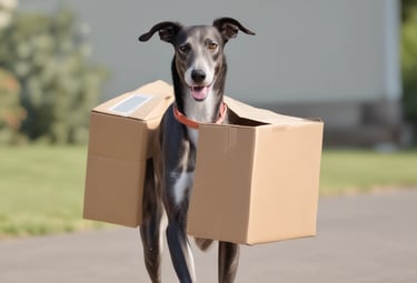Three stacked courier boxes labeled with weight ranges from 28 to 31 kilos.