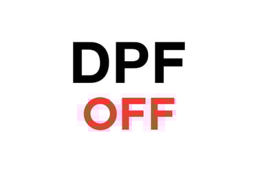 dpf off, fap off