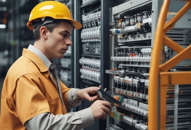a man riding a skateboard down the side of a ramp