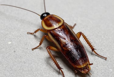 Technician in uniform applying pest control treatment inside a Batangas home.
