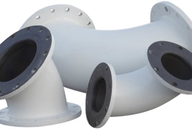 Hot Vulcanized and Cold Bonded Rubber Lined Spools Supplier - Straights, Elbow, Reducers, Bends