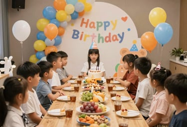 An elegant wedding reception with floral arrangements and soft lighting.