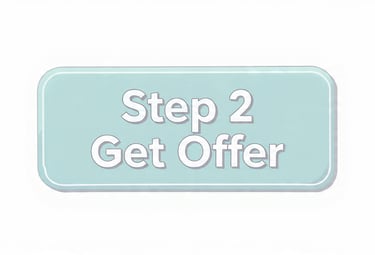 Step 2 We present you with a fair, no-obligation cash offer.