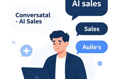 Character editing a vibrant glowing video hologram with neon accents.