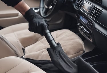 A professional office space after cleaning.