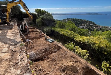 terrassement par EGPR à Hyères