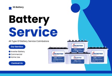 Battery Service in Coimbatore