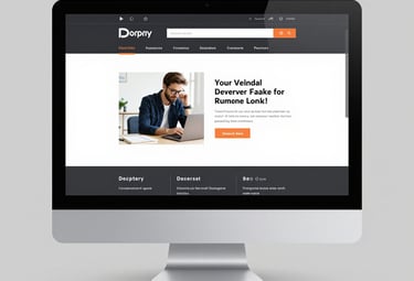 A close-up of hands typing code on a laptop with coffee nearby.