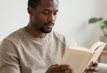 A welcoming online community forum where men share experiences and support.