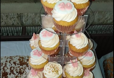 cupcake display West Yorkshire for goodness cake 