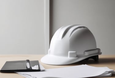 Team collaborating on innovative engineering solutions around a table.