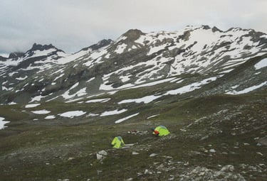 TREKKING DI PIU GIORNI IN VALLE D'AOSTA ESCURSIONE IN TENDA