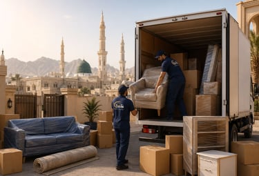 نقل عفش بين المدن ركن الريان