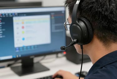 A display of medical hardware devices available for purchase in a clean, organized shop.