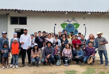 Asesoría en el cultivo de arándano orgánico a estudiantes de la CDMX
