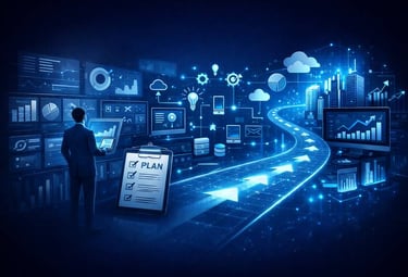 IT strategy and technology roadmap consulting to align business goals with scalable digital solution